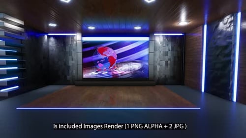 Virtual Studio Set A703