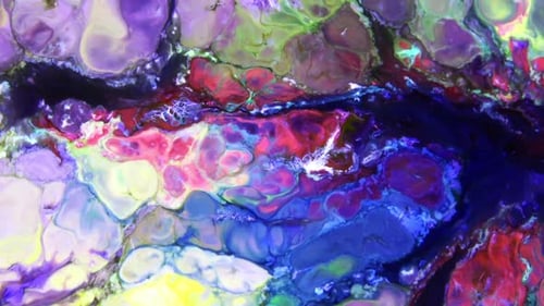 Color Explosion abstrakte Kunstmalerei