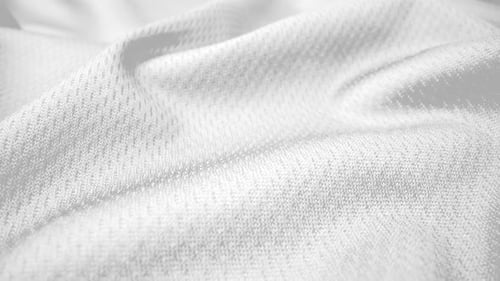 Close Up Detailed Cloth Texture of Shiny Spandex Cloth with Dolly Shot