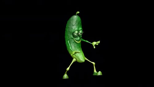 Fun Cucumber 3D espectáculo de baile