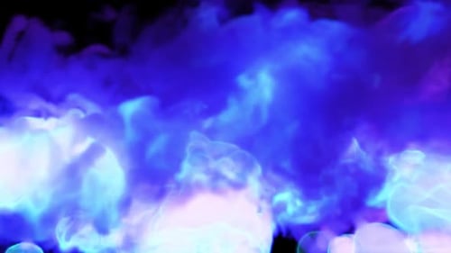 Abstract Explosions With Dark Smoke Hd
