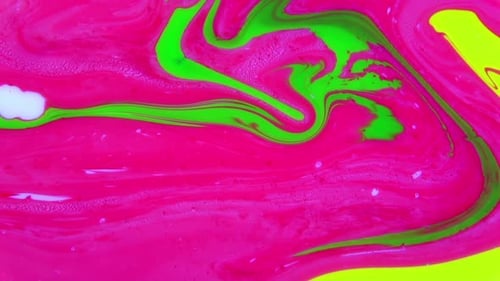 Color Explosion Abstract Vivid Art Painting Texture