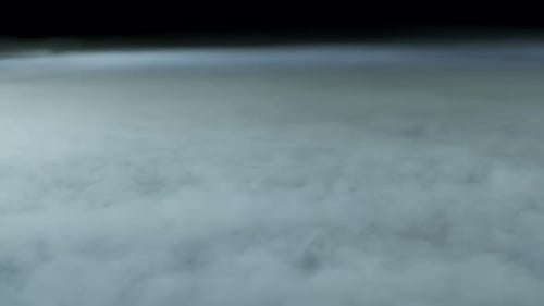 Abstract Gray Fog Background with Dark Backdrop