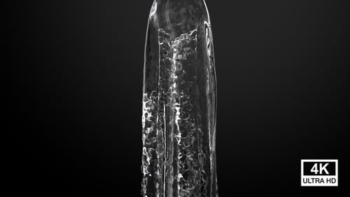 Pure Water Splash Fountain 4K