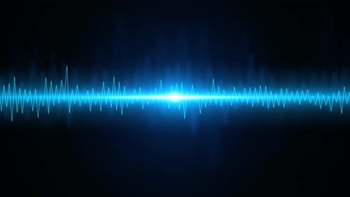 visualization audio waveof voice record waveform equalizer