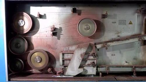 Herstellung von Kupferdraht-Bronze-Kabeln in Rollen im Werk