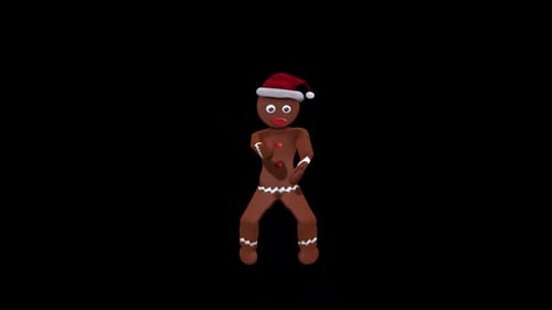 Ginger Cookie Dance 3 — Weihnachts-Konzept