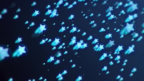 Blauer Glanz Sterne Hintergrund