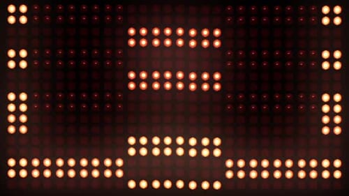 Magisches LED-Muster