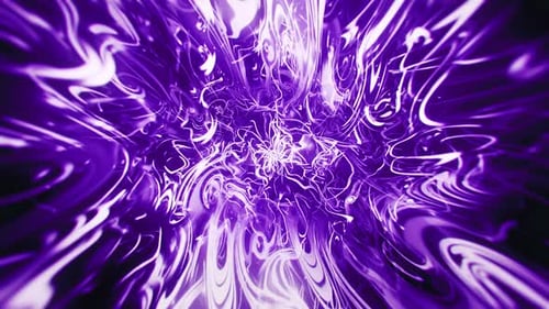 Dynamic Glowing Purple Abstract Futuristic Energy Lines Background