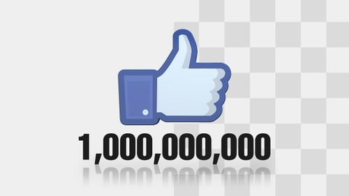 3D Animated Social Media Like Counter