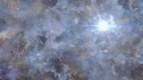 4k Weltraumnebel-Wolken