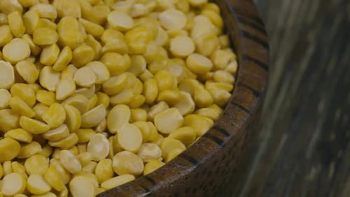 Split Pea Lentils Rotational Display