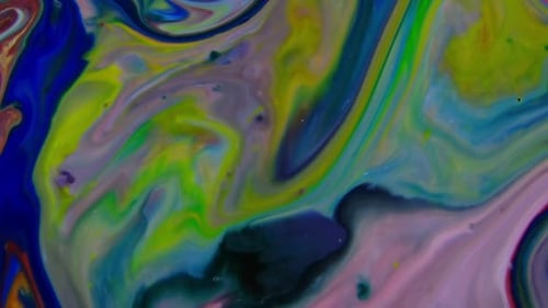 Abstract Horizantal Colorful Texture