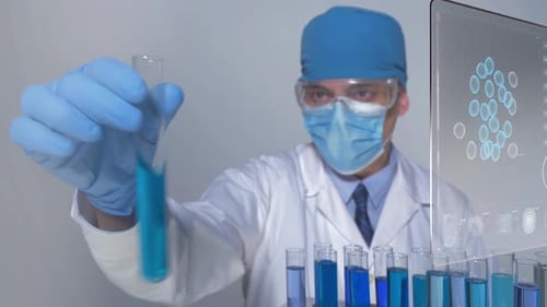 Testen chemischer Flüssigkeiten