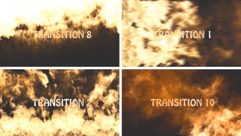 Dynamic Fire Explosion Transition Effects, Backgrounds Motion Graphics ...