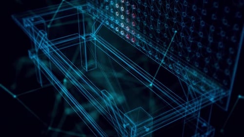 Workbench Hologram Close Up Hd