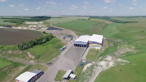 Waste Sorting and Recycling Plant.