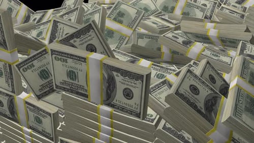 Money Stacks 01 4k