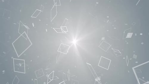 Geometric Chaos in Motion Particles