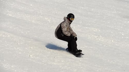 Snowboarden im Winterresort
