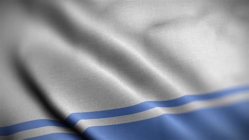 Seamless Waving Fabric Flag Background Animation