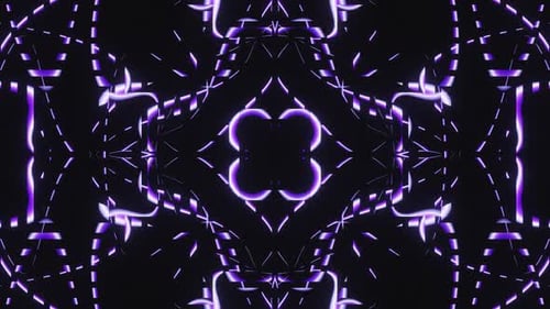 Abstrakte lila blinkende Linien Led Neon Vj Loop Animation Hintergrund