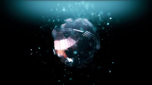 Fondo azul en movimiento Motion Graphics Fondo animado