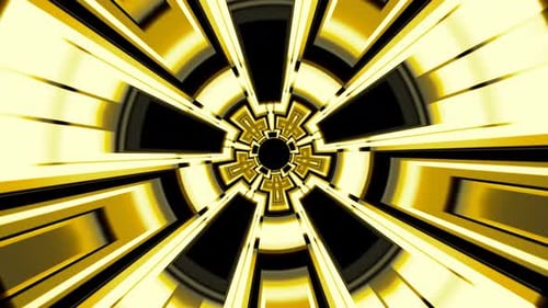 Goldene Lichtstreifen 06