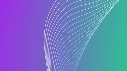 Abstract line rotate motion background