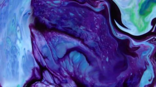 Abstract Organic Colorful Texture