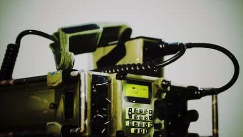 Military Radio Communication Control Panel