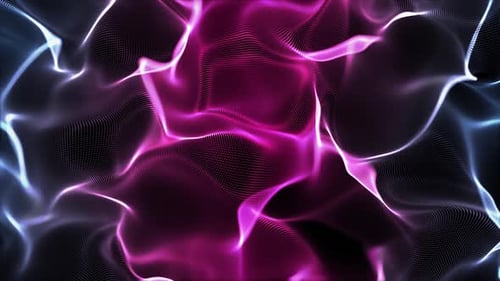 Beautiful Glowing Particles Background Loop