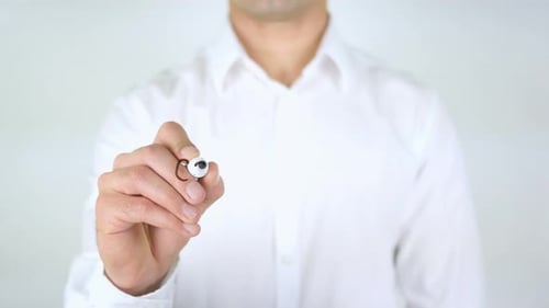 Writing Competition on Glass with Marker