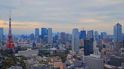 architecture building in tokyo city japan