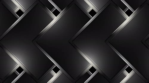Modern Metallic Chevron Abstract Pattern Animation Loop