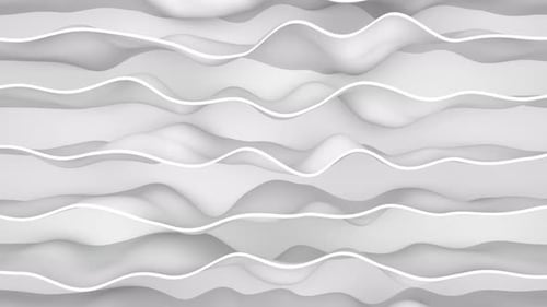 Abstrakte weiße Welle und heller Farbverlauf Hintergrund mit dynamischen Wellen.