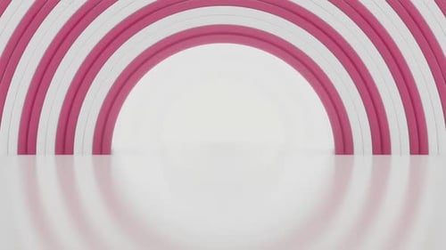 Cartoons Circle Tunnel 01 Hd