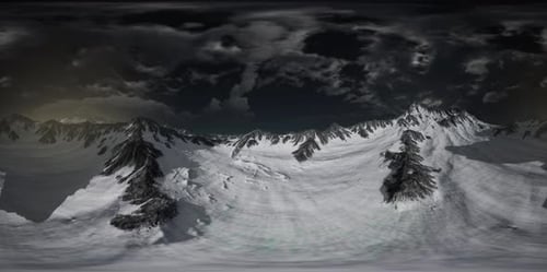 VR 360 Norway Mountains Severe Landscape