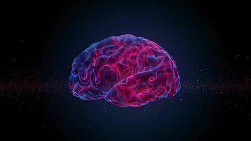 Flying Outside Of The Artificial Intelligence Brain HD