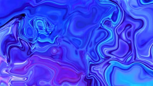 Dynamic Abstract Blue Purple Fluid Liquid Motion Background