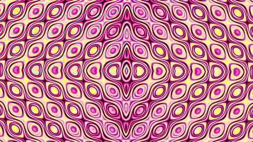 Abstract background Equalizer DJ disco neon led lighting. Kaleidoscope, mandala. 3d render music