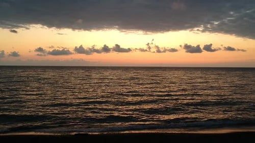 ocean drone view
