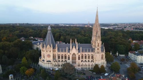 Our Lady Cathedral of Laeken in Brussels Belgium