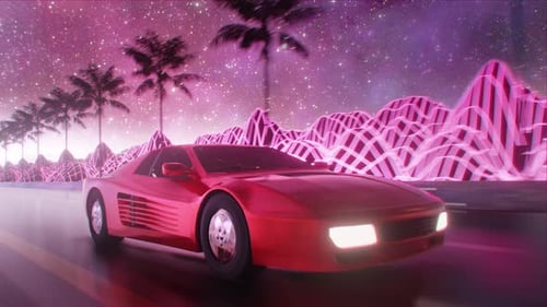Outrun Retrowave 4K