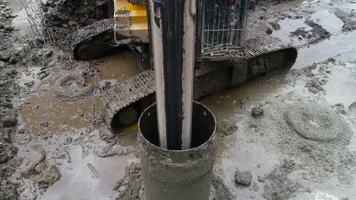 Gebohrter Stapel