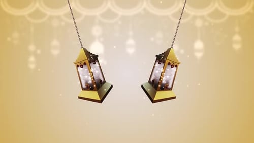 Ramadan Kareem Hintergrundlaterne 03