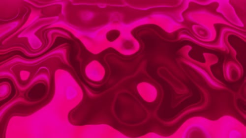 Vibrant Pink Abstract Fluid Flowing Motion Background