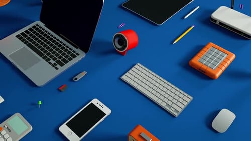 Office Elements Background