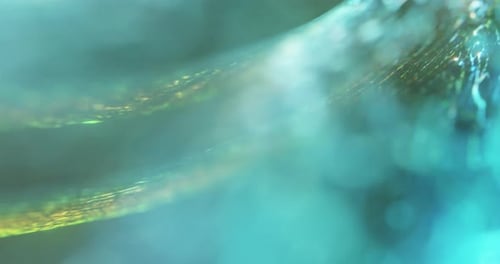 Abstract Flowing Lines Background with Dynamic Color Shift